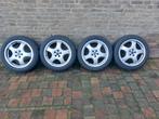 Porsche style velgen en banden 17inch 5x100 naaf 57.1, Auto-onderdelen, Banden en Velgen, Ophalen, Banden en Velgen, 17 inch, Personenwagen