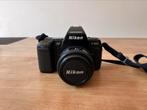 Nikon F801 analoge spiegelreflex camera met 2 lenzen, Audio, Tv en Foto, Fotocamera's Analoog, Ophalen of Verzenden, Gebruikt