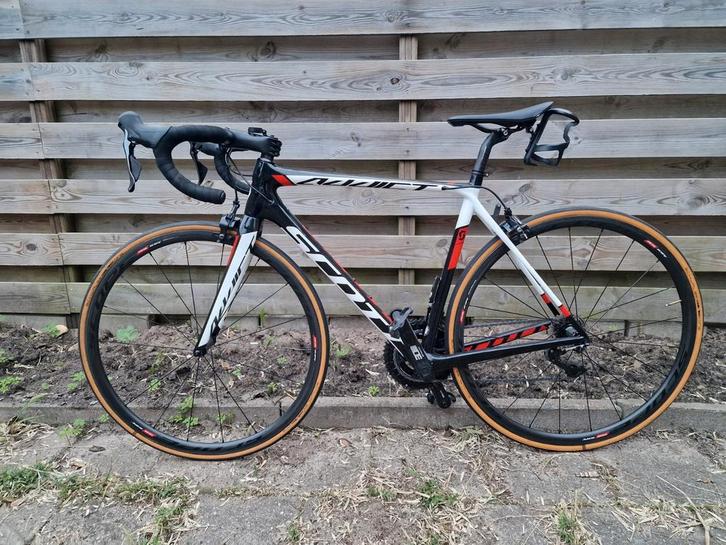 Scott Addict 20 Carbon racefiets Dura Ace, Fietsen en Brommers, Fietsen | Racefietsen, Zo goed als nieuw, Overige merken, Meer dan 20 versnellingen