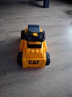 MEGA Bloks First Builders CAT Graafmachine met megablocks, Ophalen of Verzenden, Zo goed als nieuw, Megabloks