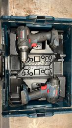 Bosch GDR 18v-li + GSR 18v-60C, Ophalen of Verzenden, Gebruikt, Boor- en Schroefmachine, Variabele snelheid