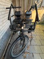 Elektrische driewieler/duofiets mat zwart, Ophalen, Zo goed als nieuw