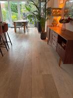 Multiplank eiken rustiek vloer 55m² - zelf eruit halen, Doe-het-zelf en Verbouw, Vloerdelen en Plavuizen, Gebruikt, 10 m² of meer