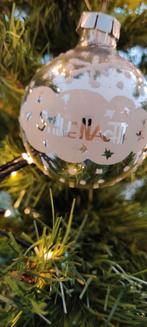 Oude Kerstbal, uit Duitsland met de tekst Stille nacht erop., Diversen, Kerst, Ophalen