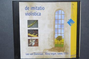 Cd orgel: De Imitatio Violistica, Leo van Doeselaar, Leens