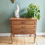 Lucky Vintage Queen Anne ladenkast barok brocante, Huis en Inrichting, Kasten | Ladekasten, Ophalen, Gebruikt, Vintage, 3 of 4 laden