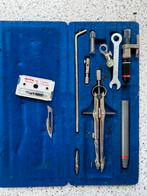 Vintage passerset, Antiek en Kunst, Antiek | Gereedschap en Instrumenten, Ophalen of Verzenden