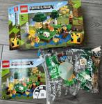 Lego minecraft 21165 de bijenhouderij, Ophalen of Verzenden, Zo goed als nieuw, Complete set, Lego