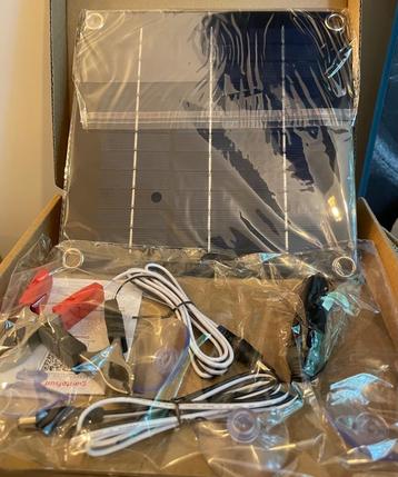 Portable Solar Charger 10W - Klein Zonnepaneel 12V opladen beschikbaar voor biedingen