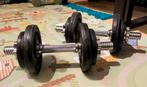 Set van 2 Dumbbells - Halters, Sport en Fitness, Fitnessmaterialen, Ophalen, Gebruikt, Rug, Dumbbell