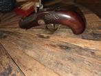Antiek Pistool uit 1850 voor 1870 vrijgesteld, Antiek en Kunst, Ophalen of Verzenden