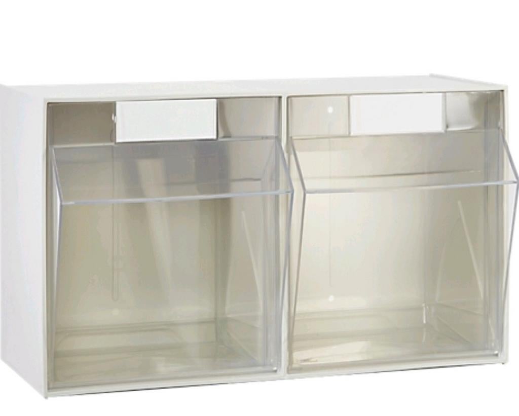 kantelbakken multistore onderdelenkast wand dispenser, Ophalen of Verzenden, 40 tot 60 cm, Doos, 35 tot 50 cm