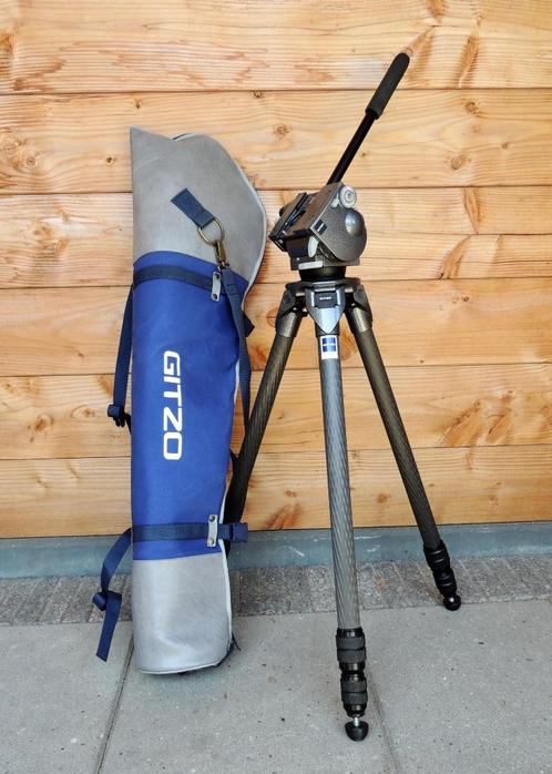 GITZO , Cabon Fiber Tripod, Audio, Tv en Foto, Fotografie | Statieven en Balhoofden, Zo goed als nieuw, Driepoot, 150 tot 175 cm