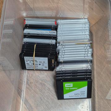 Diverse merken 120/128GB SSD 2,5" Sata beschikbaar voor biedingen