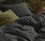 NIEUW antraciet dekbedovertrek van Essenza Minte 240x220 cm, Dekbedovertrek, Ophalen of Verzenden, Grijs, Nieuw