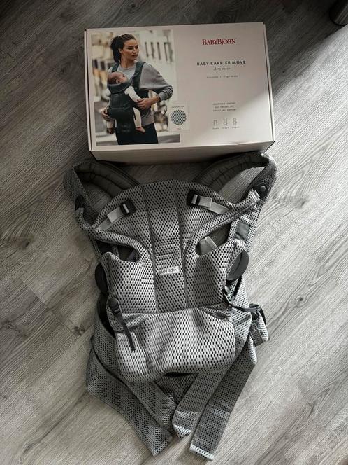 Baby Bjorn Move draagzak Airy Mesh, Kinderen en Baby's, Babydragers en Draagdoeken, Zo goed als nieuw, Draagzak, Buik, Baby Björn