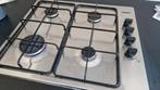 Zanussi inbouw gasfornuis, Zo goed als nieuw, Inbouw, Gas, 4 kookzones