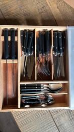 Nieuwe bestek set 6 persoons incl vleesvork en mes, Huis en Inrichting, Keuken | Bestek, Nieuw, Ophalen of Verzenden, Rvs of Chroom