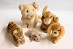 5x steiff knuffels hond konijn muis tijger varken, Antiek en Kunst, Antiek | Speelgoed, Ophalen of Verzenden