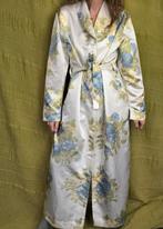 Vintage badjas / kimono / print / ochtendjas / bloemen /, Ophalen of Verzenden