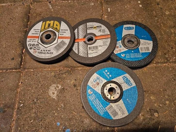 Slijpschijven / afbraamschijven 180x2,5x22 en 180x7,0x22,23, Doe-het-zelf en Verbouw, Gereedschap | Slijpmachines, Nieuw, Haakse handslijpmachine