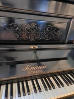 Piano, Knauss Coblenz Antiek, Muziek en Instrumenten, Piano's, Ophalen, Gebruikt, Zwart, Piano