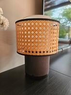 Ikea symfonisk speaker met rotan lampenkap, Huis en Inrichting, Lampen | Lampenkappen, Ophalen of Verzenden, Zo goed als nieuw