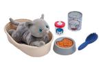 Ecoiffier Knuffel Kat met Kattenmand Speelset van 20 voor 13, -, -, Ophalen of Verzenden, Zo goed als nieuw