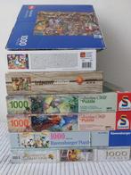 Puzzels 500 en 1000 stukjes, Hobby en Vrije tijd, Denksport en Puzzels, 500 t/m 1500 stukjes, Legpuzzel, Zo goed als nieuw, Ophalen