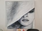 Acryl verf geschilderde schilderij, Antiek en Kunst, Kunst | Schilderijen | Modern, Ophalen