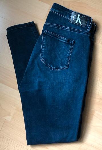Calvin Klein 90% Katoen Skinny Blauw Jeans Maat 31 beschikbaar voor biedingen