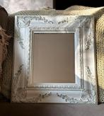 Romantische Spiegel met Ornamenten, Huis en Inrichting, Woonaccessoires | Spiegels, Ophalen, Minder dan 50 cm, Vierkant, Zo goed als nieuw