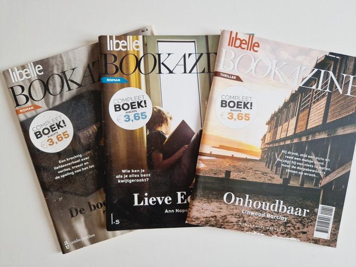 3 Libelle Bookazines 2x roman en 1x thriller, Boeken, Tijdschriften en Kranten, Overige typen, Ophalen of Verzenden