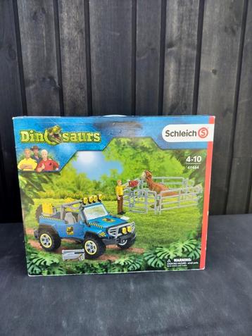 Schleich Dinosaurs  Offroad Voertuig met Ranger & Dino nieuw beschikbaar voor biedingen