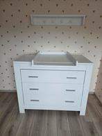 Bopita Merel Commode - Wit, Kinderen en Baby's, Kinderkamer | Commodes en Kasten, Ophalen, Gebruikt, 75 tot 100 cm, Opstaande rand