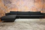 ZGANieuw! zwart/grijze stoffen Montis Axel design hoekbank!, Ophalen, Design, Hoekbank, 300 cm of meer