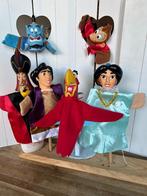 Disney Aladdin poppenkastpoppen AH complete set, Ophalen of Verzenden, Overige figuren, Gebruikt, Knuffel