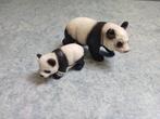 Schleich Reuzen panda set 1999 - 2003 Wilde dieren 14119, Ophalen of Verzenden, Gebruikt