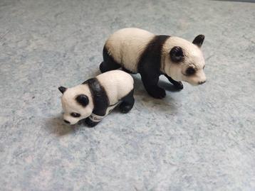 Schleich Reuzen panda set 1999 - 2003 Wilde dieren 14119 beschikbaar voor biedingen