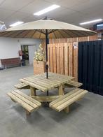 vierkante picknicktafel, Tuin en Terras, Picknicktafels, Ophalen, Nieuw, Vierkant, Hout