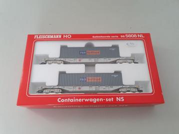 Fleischmann H0 5808 NL containerset