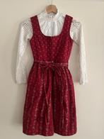 Donkerrode Dirndl jurk - Maat 146/152, Ophalen of Verzenden, Zo goed als nieuw, 146 t/m 152, Meisje