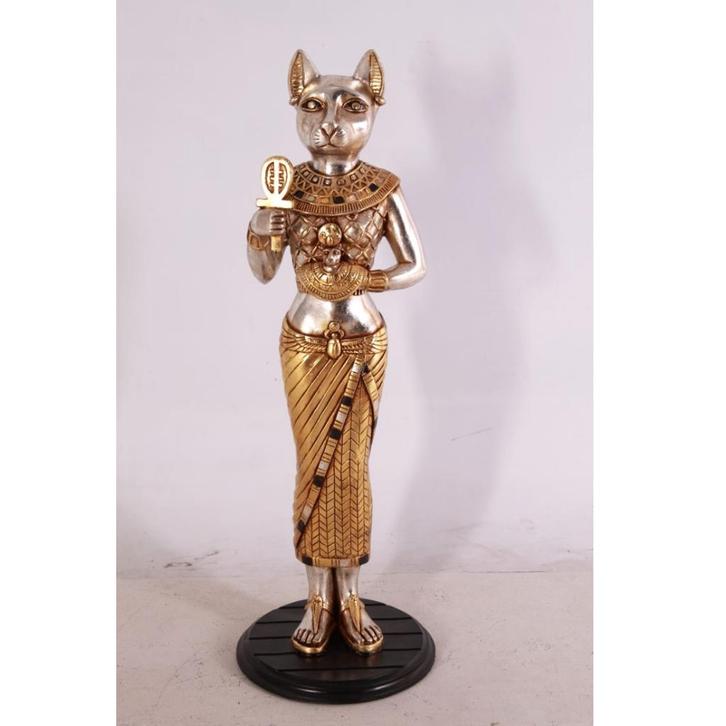Kat Goddess – Egypte Hoogte 75 cm, Verzamelen, Beelden en Beeldjes, Nieuw, Overige typen, Ophalen