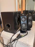 Logitech speaker set. X-230, Ophalen of Verzenden, Gebruikt, 120 watt of meer, Overige merken
