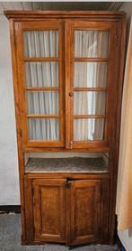 Zeer stevige vintage houten kast., Ophalen, Gebruikt, 200 cm of meer, 50 tot 100 cm