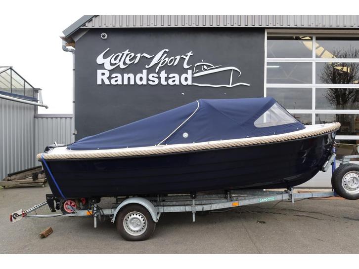 4-Family 480 | Gebruikt | Sloep | Suzuki 20 PK | BJ 2022, Watersport en Boten, Sloepen, Gebruikt, 10 tot 30 pk, 3 tot 6 meter
