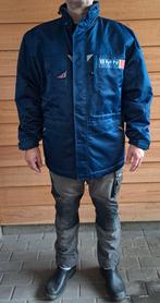 Heren werk/winterjas, Blauw, Maat 56/58 (XL), Ophalen of Verzenden, Zo goed als nieuw