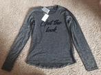 Mooie longsleeve Geisha zwart met zilver, maat 176, Geisha, Meisje, Nieuw, Ophalen of Verzenden