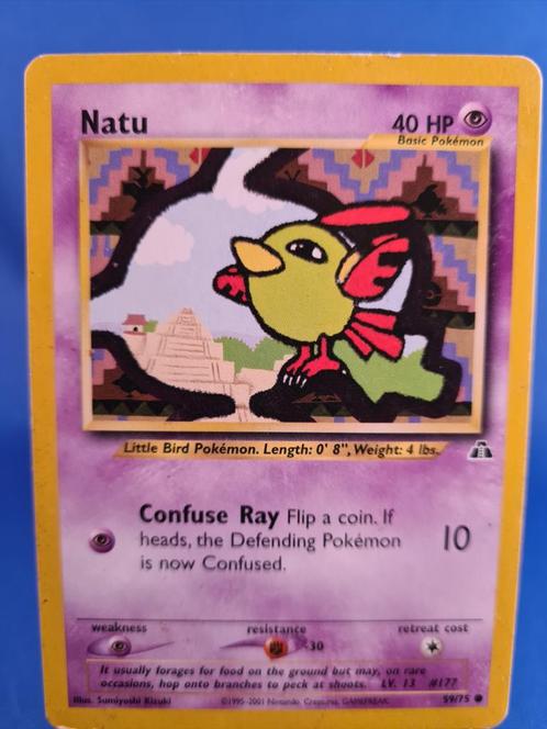 Natu 59/75 - Neo Discovery, Hobby en Vrije tijd, Verzamelkaartspellen | Pokémon, Gebruikt, Losse kaart, Verzenden