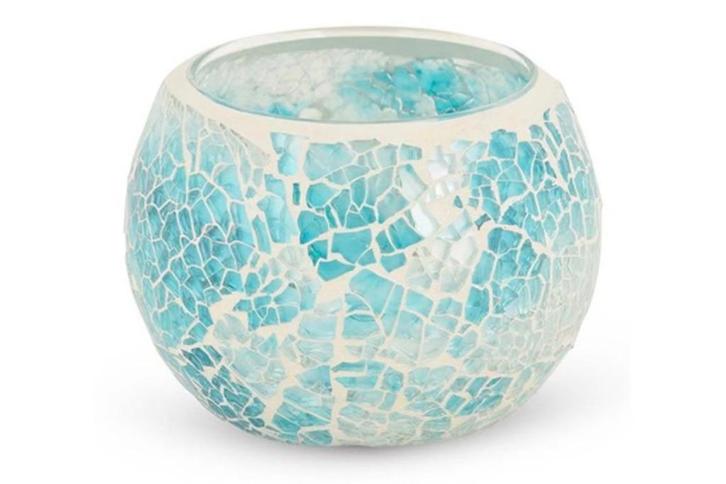 Waxinelichthouders blauw glas 16 stuks te koop, Huis en Inrichting, Woonaccessoires | Kandelaars en Kaarsen, Nieuw, Kandelaar